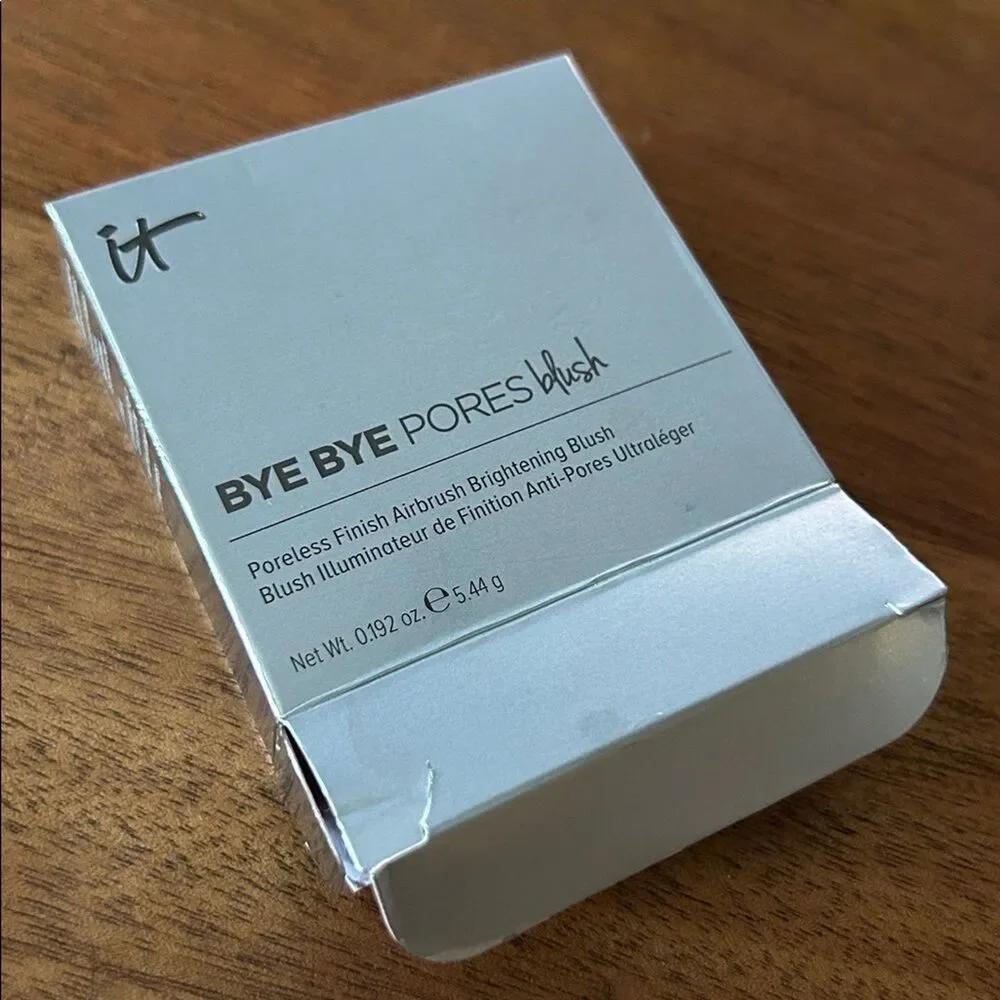 it Cosmetics Bye Bye Pores Blush - Rosy Pink Face Cheeks NIB